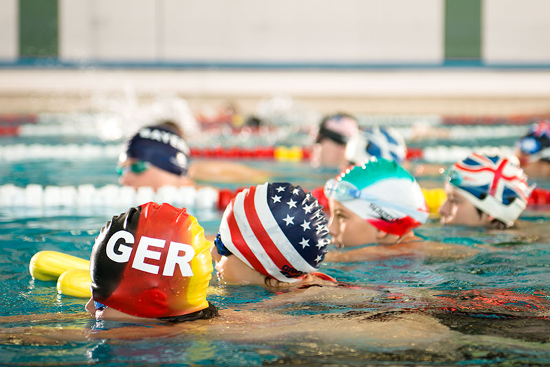 Sport Fotografie von Schwimmern beim Trainieren | Felix Krammer Fotografie