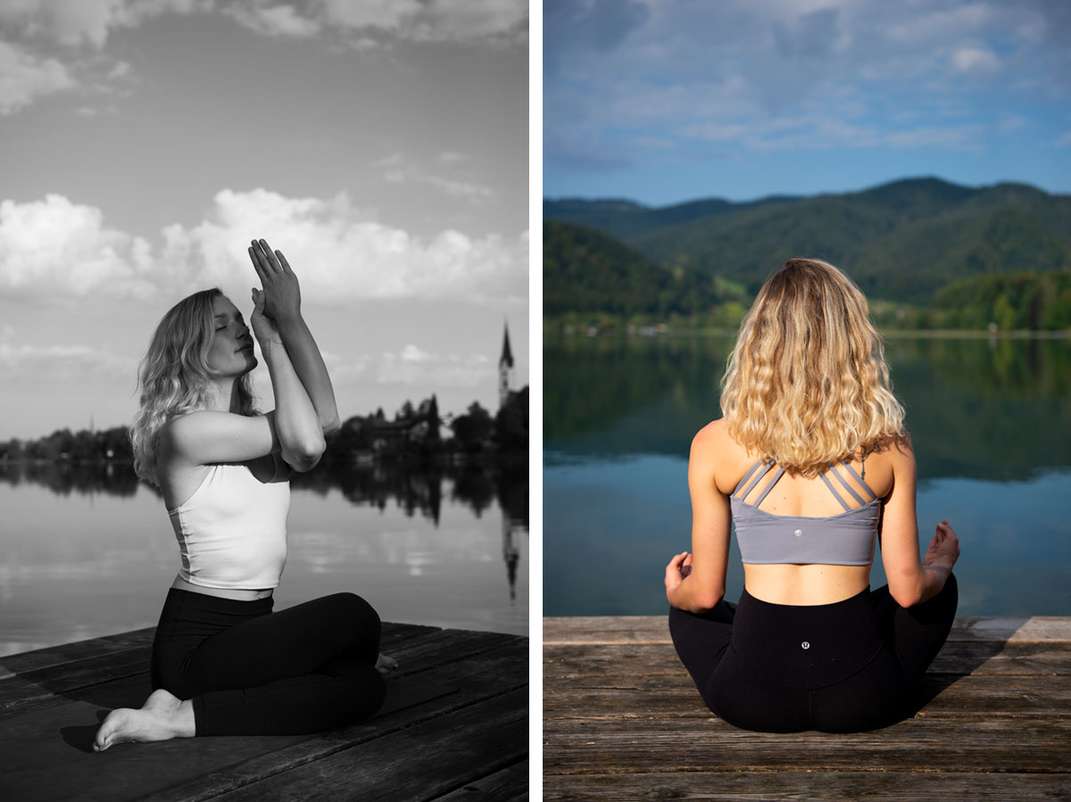 Yogafotografie mit Yogalehrerin Alina Moser | Felix Krammer Fotografie