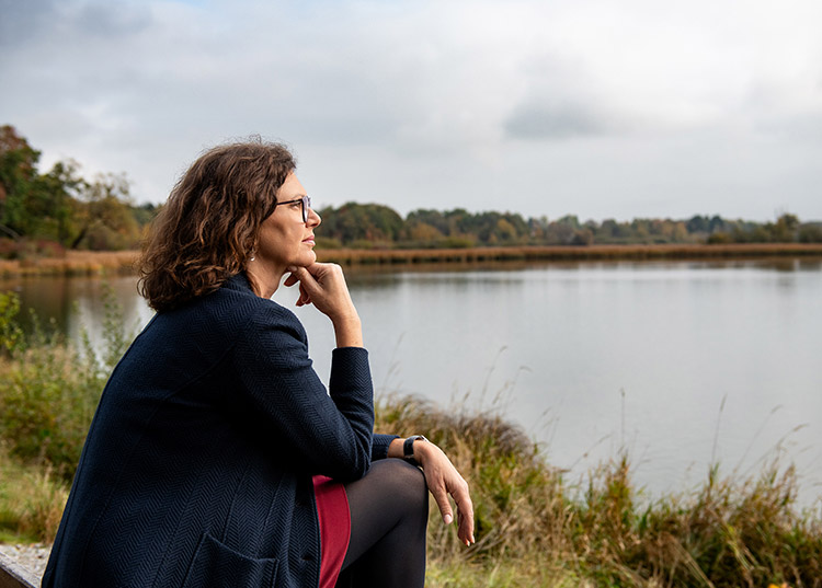 Rückzugsorte Fotografie mit Isle Aigner am Seehamer See