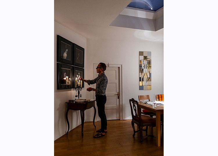Rückzugsorte Fotografie mit Roger Diederen in seinem Wohnzimmer