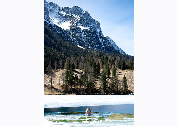 Rückzugsorte Fotografie mit Sabine Laermann bei Eisbaden